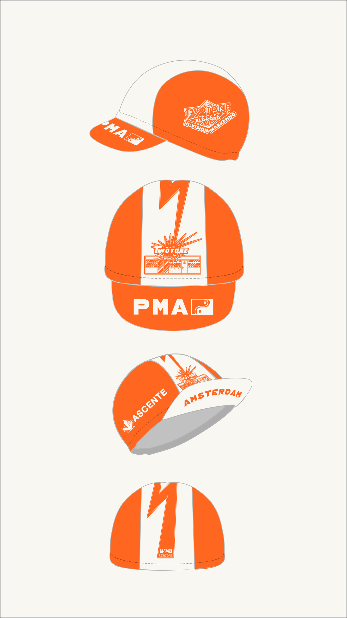 Twotone 10 Years of PMA Cycling Cap